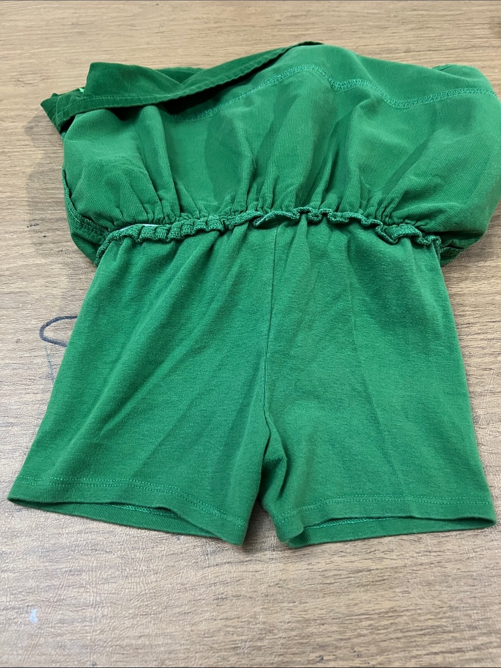 Vintage Gymboree skort w/ embroidered birds and flowers green corduroy size 5 - Picture 8 of 8